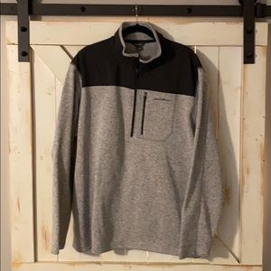 Eddie Bauer pullover with zipper